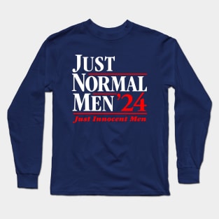 Just Normal Men Just Innocent Men 24 Long Sleeve T-Shirt